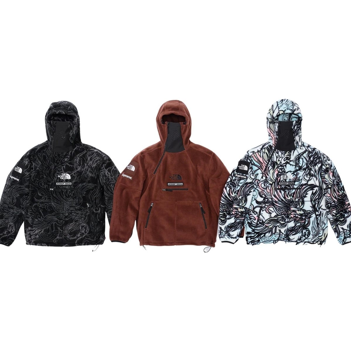 Supreme®/The North Face® Steep Tech Fleece Pullover - SupremeCommunity