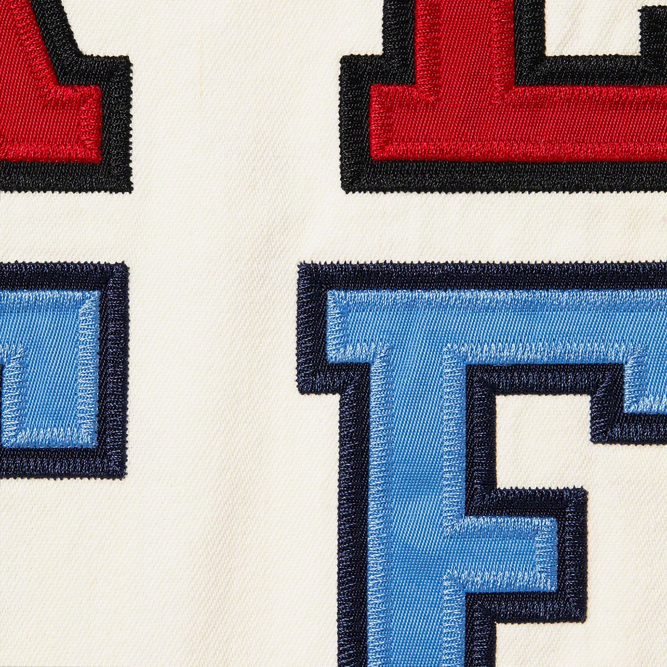 Supreme Denim Baseball Jersey (FW22) - White - $148