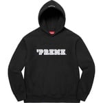 Supreme Preme Hooded Sweatshirt (FW22) - Black