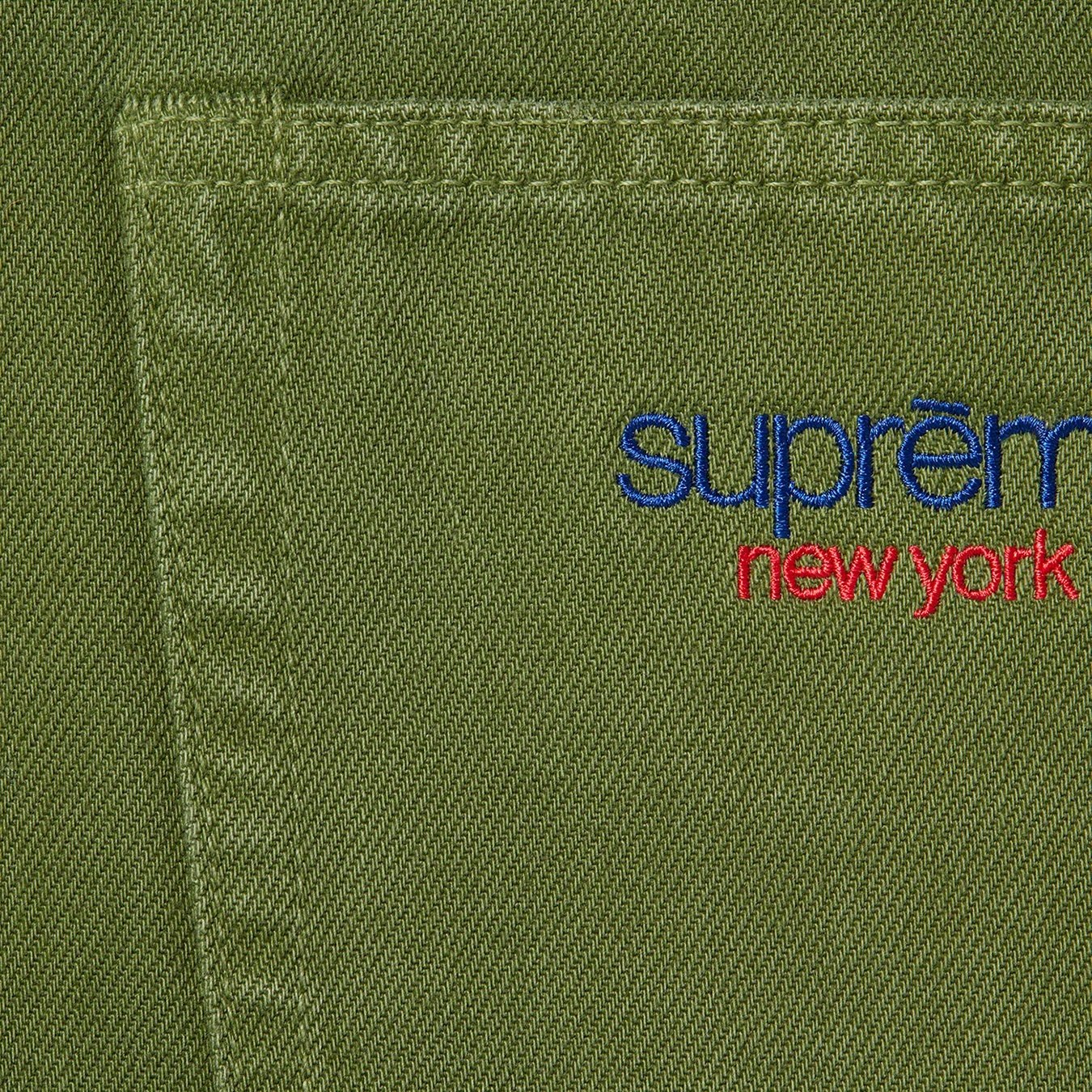 Supreme Baggy Jean (FW22) - Green - $168