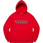 Supreme Preme Hooded Sweatshirt (FW22) - Red
