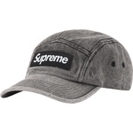 Supreme Denim Camp Cap (FW22) - Washed Black