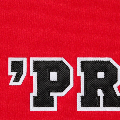 Supreme Preme Hooded Sweatshirt - Red