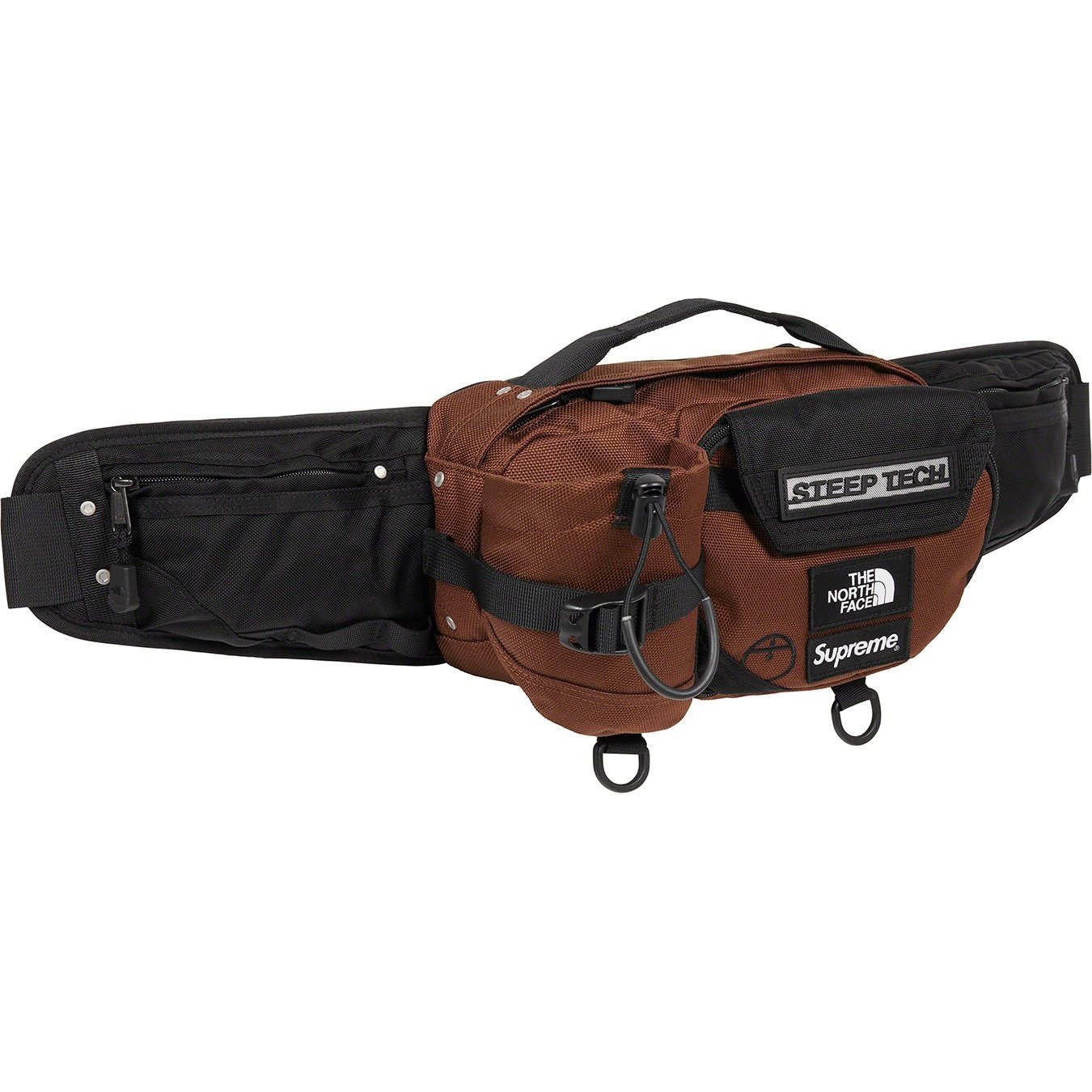 Supreme Supreme The North Face Steep Tech Waist Bag (FW22) - Brown - $118