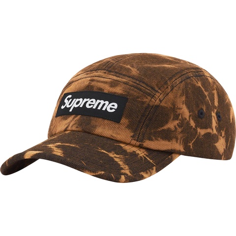 Supreme Denim Camp Cap - Dyed Rust