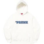Supreme Preme Hooded Sweatshirt (FW22) - White