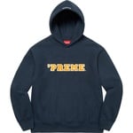 Supreme Preme Hooded Sweatshirt (FW22) - Navy