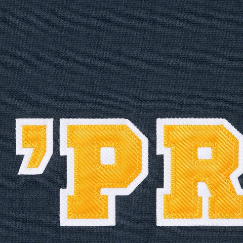Supreme Preme Hooded Sweatshirt - Navy