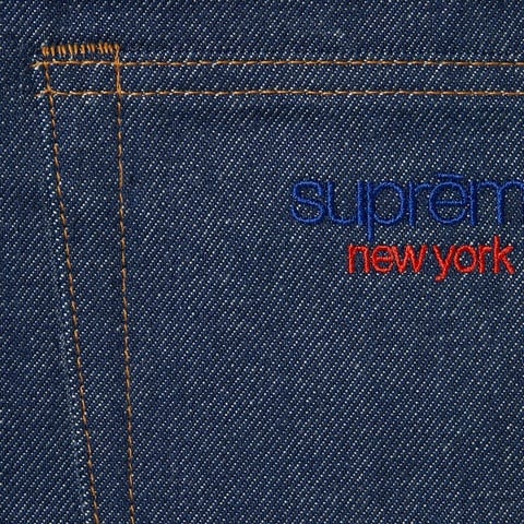 Supreme Baggy Jean - Rigid Indigo