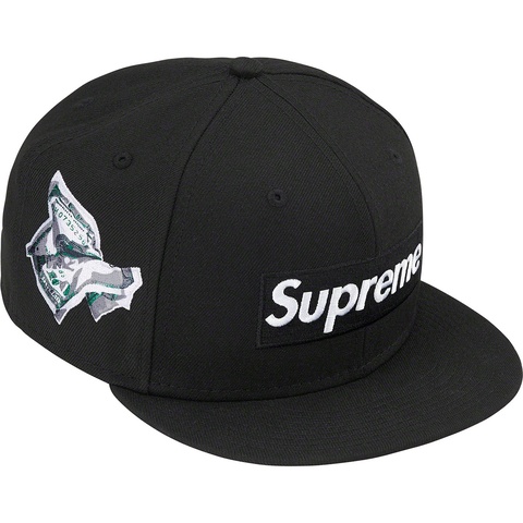 Supreme Money Box Logo 黒 7 1/2 Supreme Money Box Logo New Era Black Fitted Size 7 1/4 | eBay