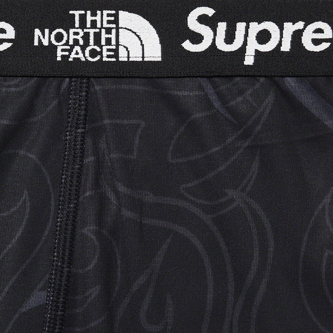 Supreme Supreme The North Face Base Layer Pant (FW22) - Black Dragon - $88