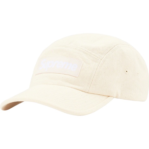 Supreme Denim Camp Cap - Natural