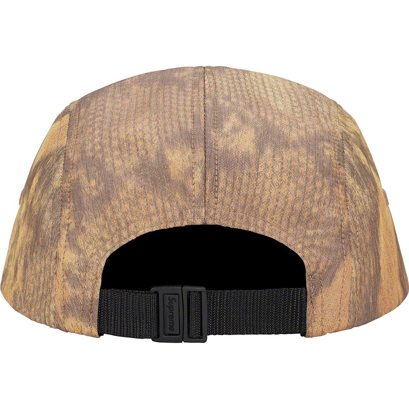 Supreme Reflective Jacquard Logo Camp Cap (FW22) - Snake - $58