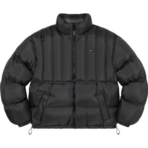 Flannel Reversible Puffer Jacket - Supreme