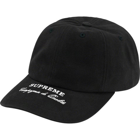 Supreme Qualité 6-Panel - Black