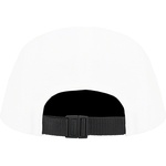 Supreme Reflective Jacquard Logo Camp Cap (FW22) - White