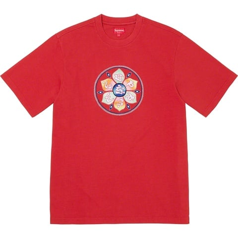 Supreme Lotus S/S Top - Cardinal