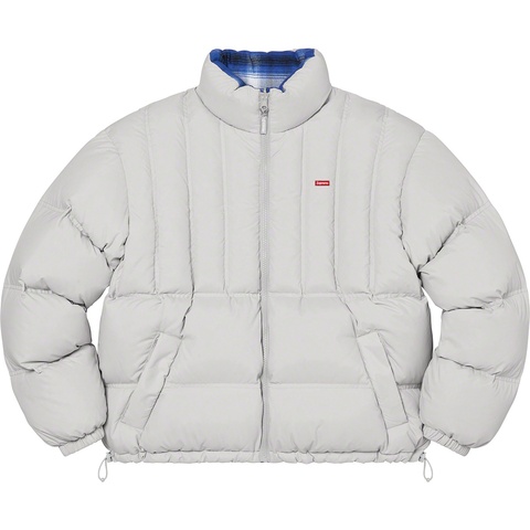 Flannel Reversible Puffer Jacket - Supreme