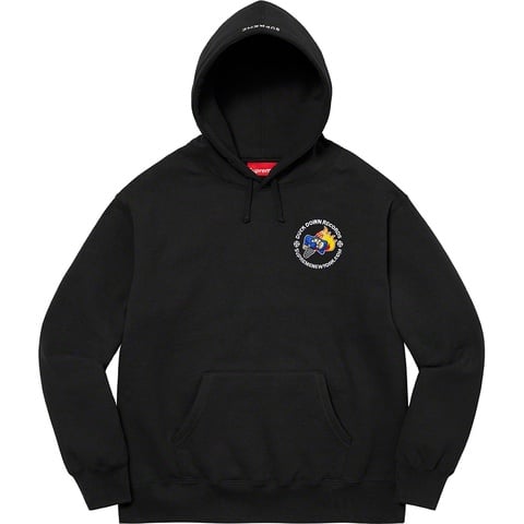 Supreme Duck Down Records Hooded Sweatshirt - Black
