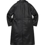Supreme Supreme Schott Leather Trench Coat (FW22) - Black