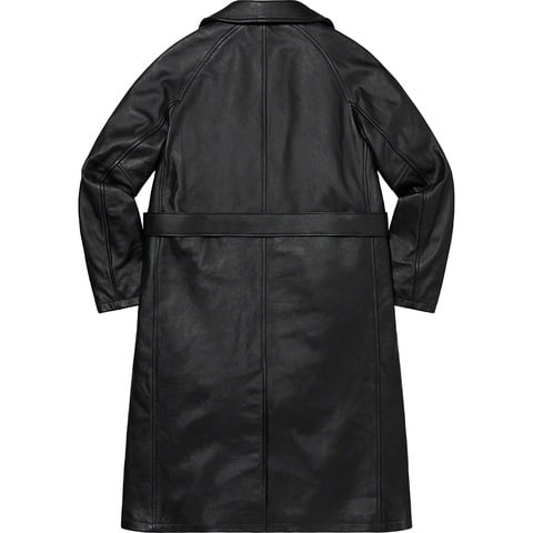 Supreme®/Schott® Leather Trench Coat - Supreme