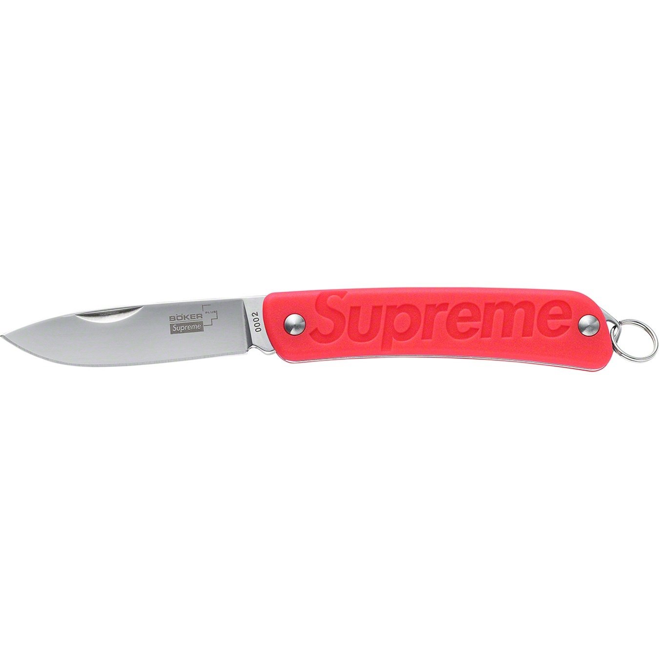 Supreme Supreme Boker Glow-in-the-Dark Keychain Knife (FW22) - Glow-in-the-Dark Red - $52