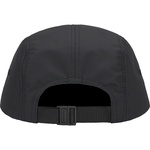 Supreme Reflective Jacquard Logo Camp Cap (FW22) - Black