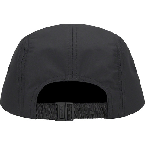 Supreme Reflective Jacquard Logo Camp Cap - Black