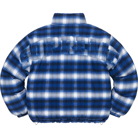 Flannel Reversible Puffer Jacket - Supreme Flannel Reversible Puffer Jacket - Supreme