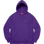 Supreme Small Box Hooded Sweatshirt (FW22) - Purple