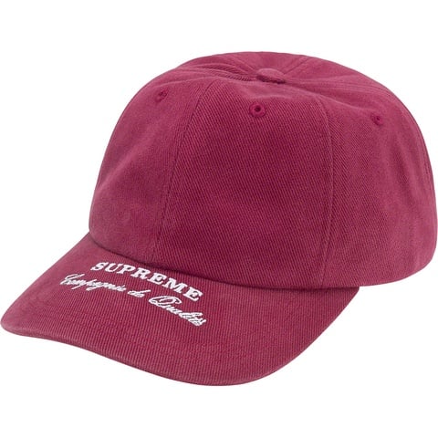 Supreme Qualité 6-Panel - Cranberry