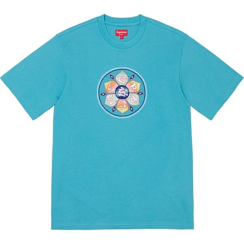 Supreme Lotus S/S Top - Light Aqua