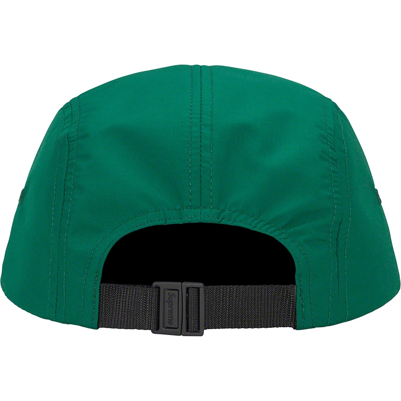 Supreme Reflective Jacquard Logo Camp Cap (FW22) - Green - $58