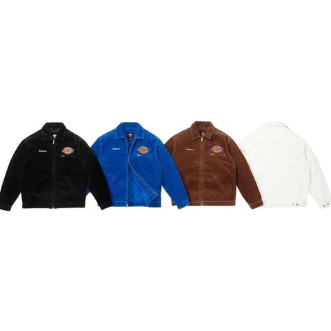 ジャケット・アウター Supreme Corduroy Work Jacket Blue XL Buy Supreme x Dickies Corduroy Work Jacket 'Royal' - FW22J14 ROYAL