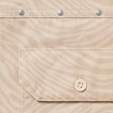 Supreme Studded Work Shirt - Stone