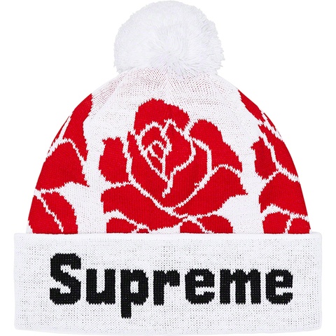【極美品】 Supreme Rose Beanie 黒 Supreme - Rose Beanie - UG.SHAFT
