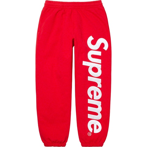 Satin Appliqué Sweatpant - fall/winter 2022 - Supreme