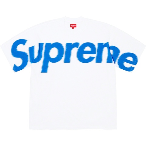 Supreme Intarsia S/S Top - White