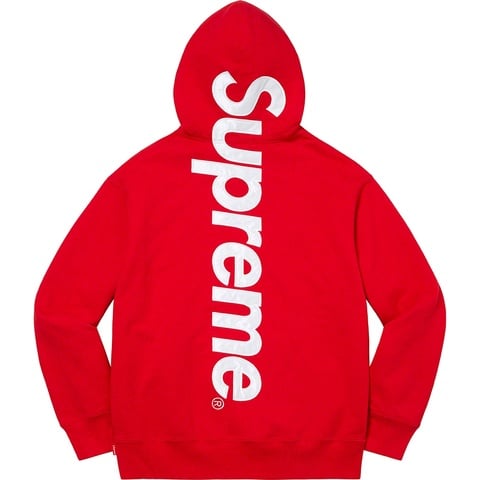 Satin Appliqué Hooded Sweatshirt - Supreme