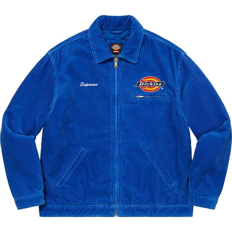 ジャケット・アウター supreme Debossed Corduroy Jacket Supreme Debossed Logo Corduroy Jacket Red Men's - SS18 - US