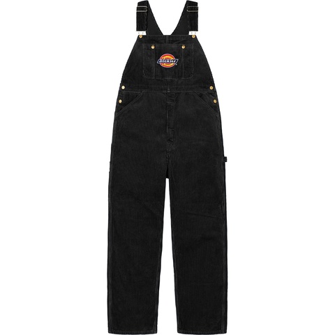 Supreme Supreme®/Dickies® Corduroy Overalls - Black