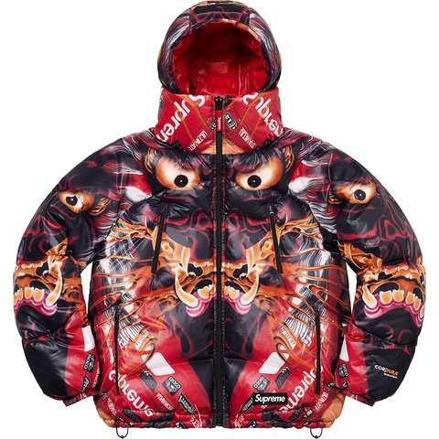 Supreme Reversible Featherweight Down Puffer Jacket - Red