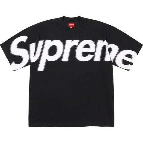 Supreme Intarsia S/S Top - Black