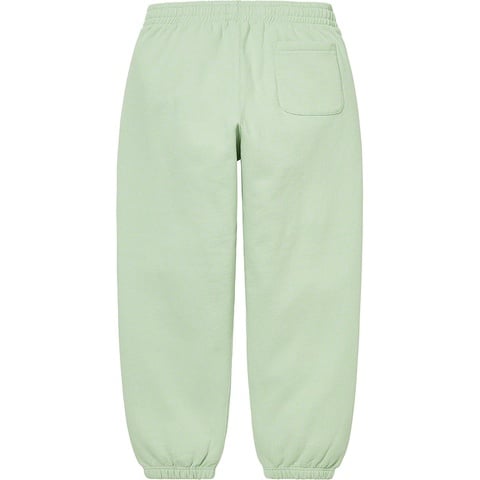 Supreme Satin Appliqué Sweatpant - Mint