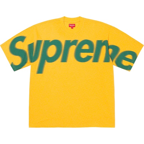 Supreme Intarsia S/S Top - Dark Yellow