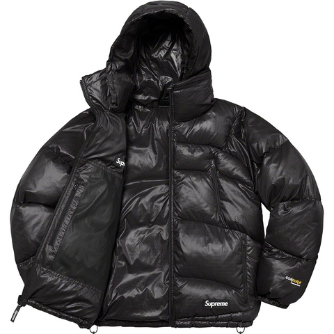 Supreme Reversible Featherweight Down Puffer Jacket - Black