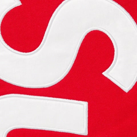 Supreme Satin Appliqué Sweatpant - Red