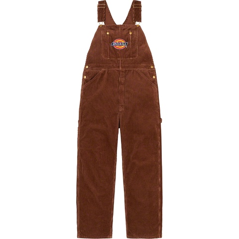 Supreme Supreme®/Dickies® Corduroy Overalls - Brown