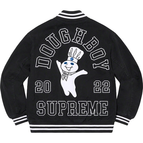 Supreme®/Mitchell & Ness® Doughboy Twill Varsity Jacket - Supreme