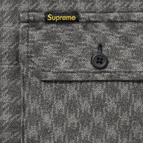 ジャケット・アウター Supreme Houndstooth Flannel Hooded Shirt Houndstooth Flannel Hooded Shirt - Supreme